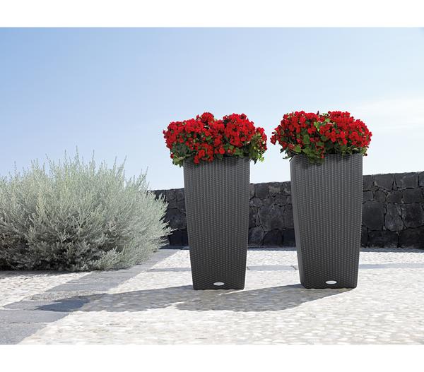 LECHUZA® Kunststoff-Topf Cubico Cottage,