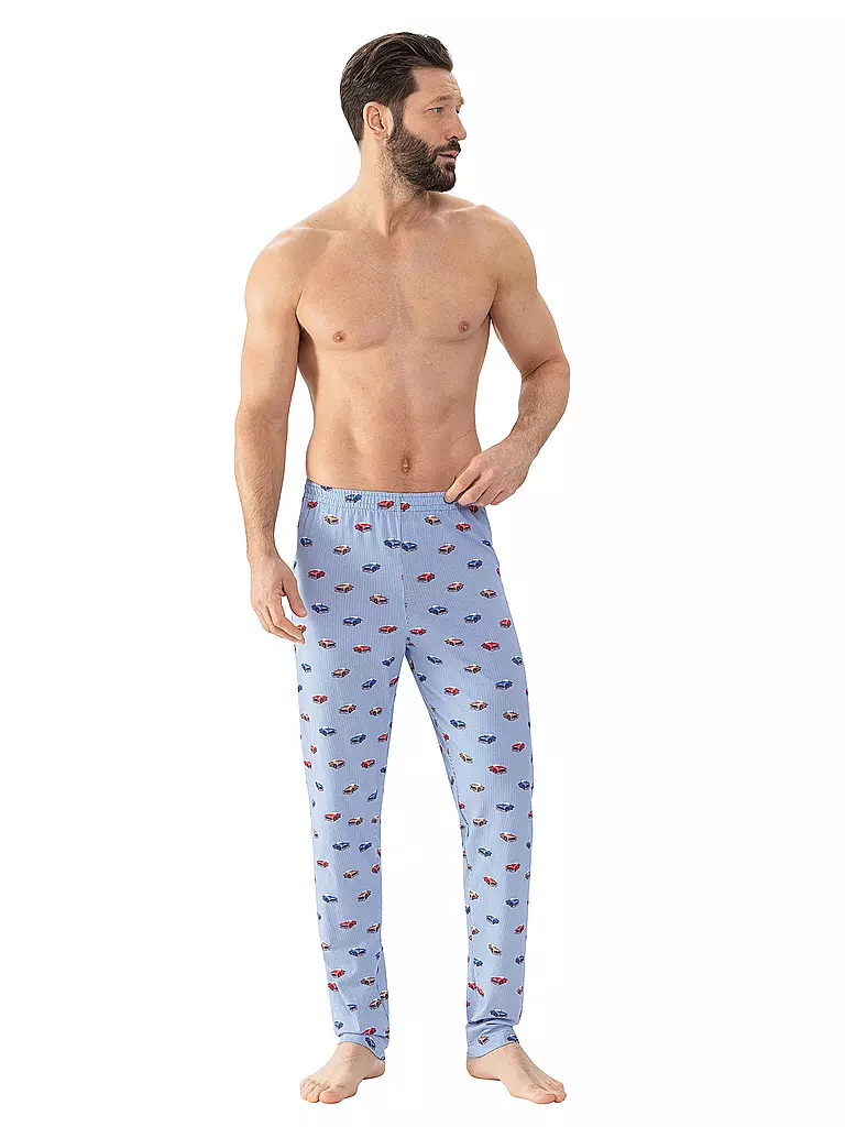 MEY Pyjamahose blau