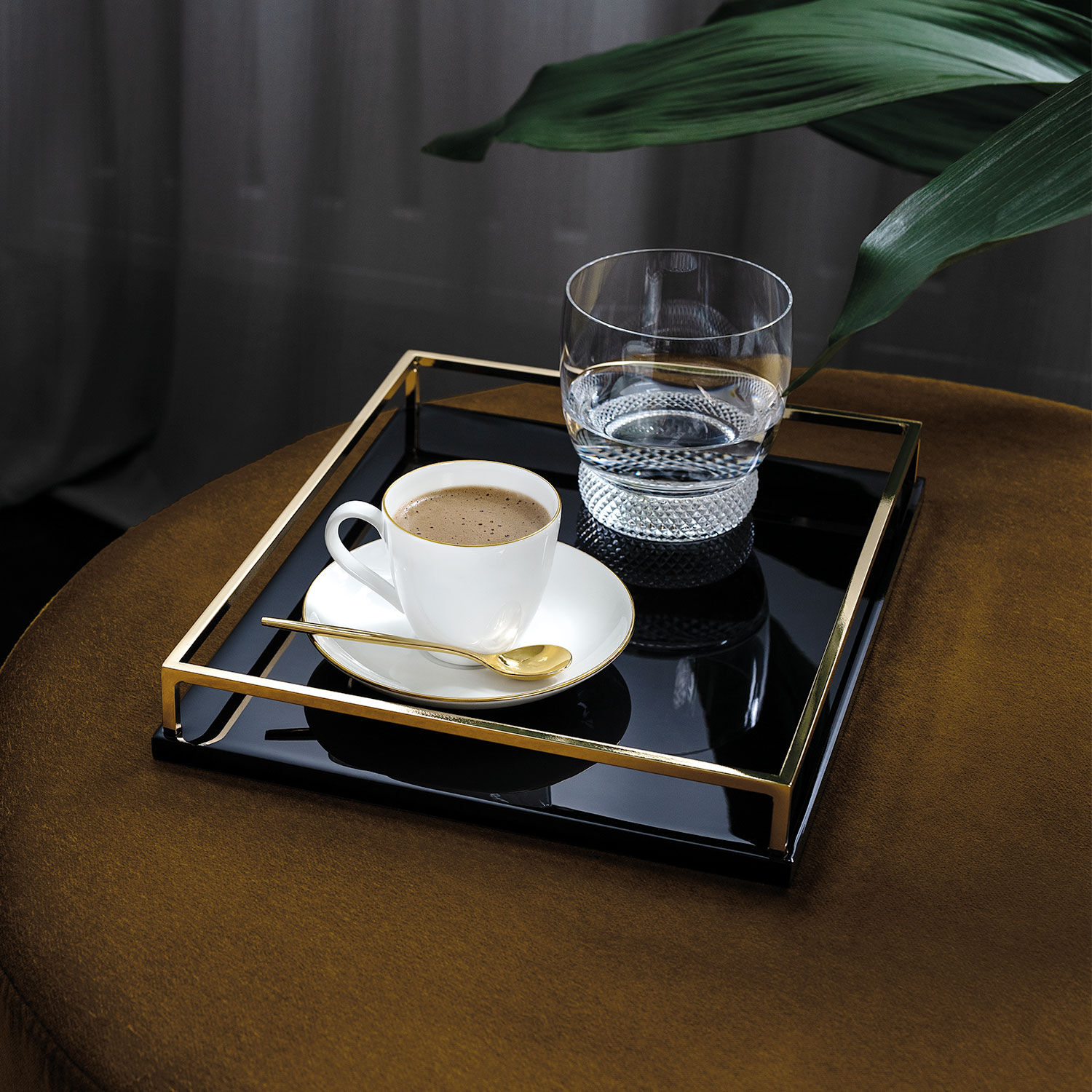 Anmut Espresso cup saucer White, 4.8'', Premium Bone Porcelain