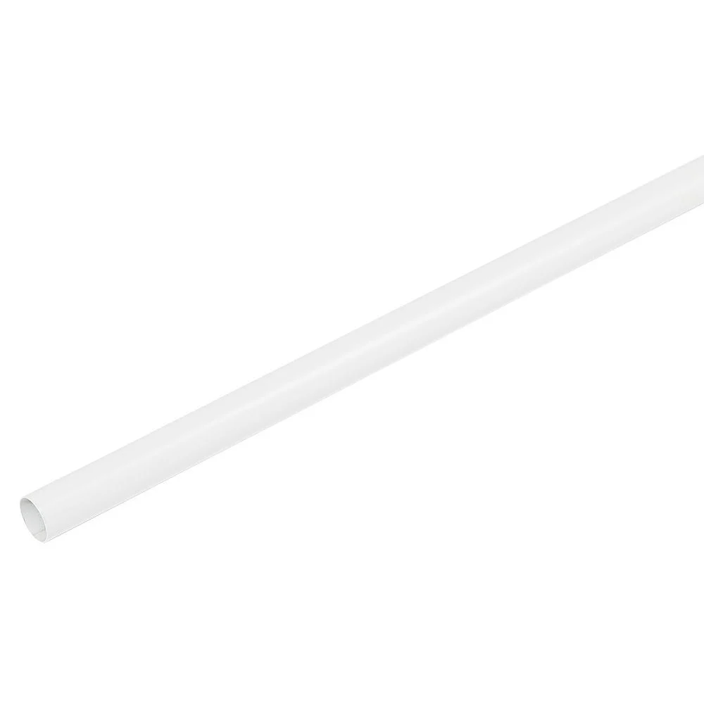 Tringle à rideau métal blanc Ø2xL150cm