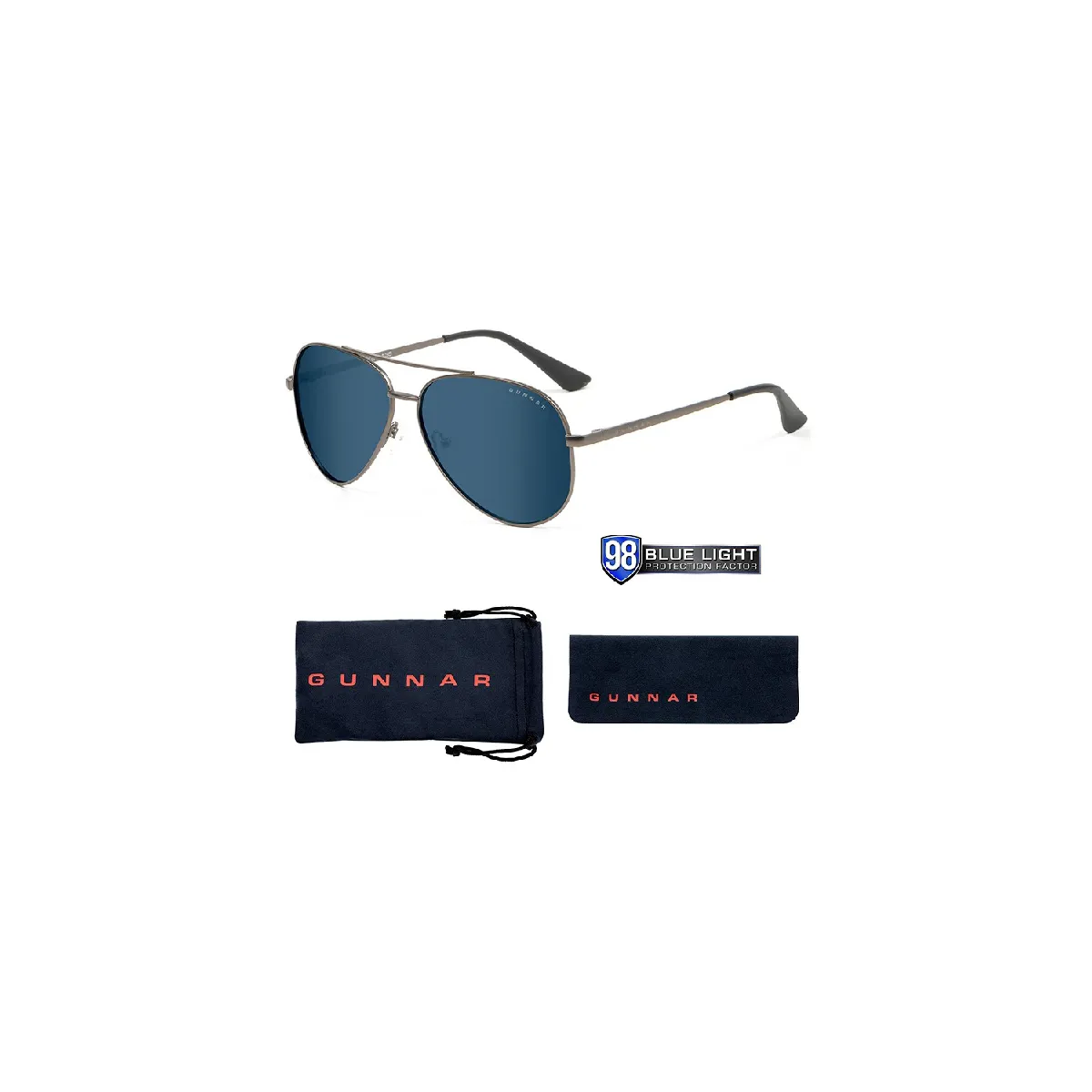 Gunnar Optiks Maverick Gunmetal