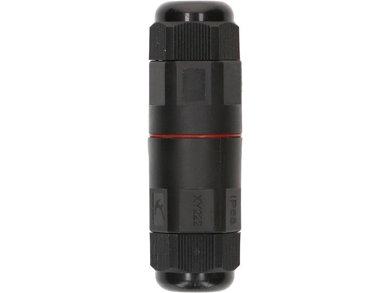 Max Hauri Verbindungsmuffe IP68, 6.5 - 11 mm, Schwarz Kabelverbinder für den Aussenbereich