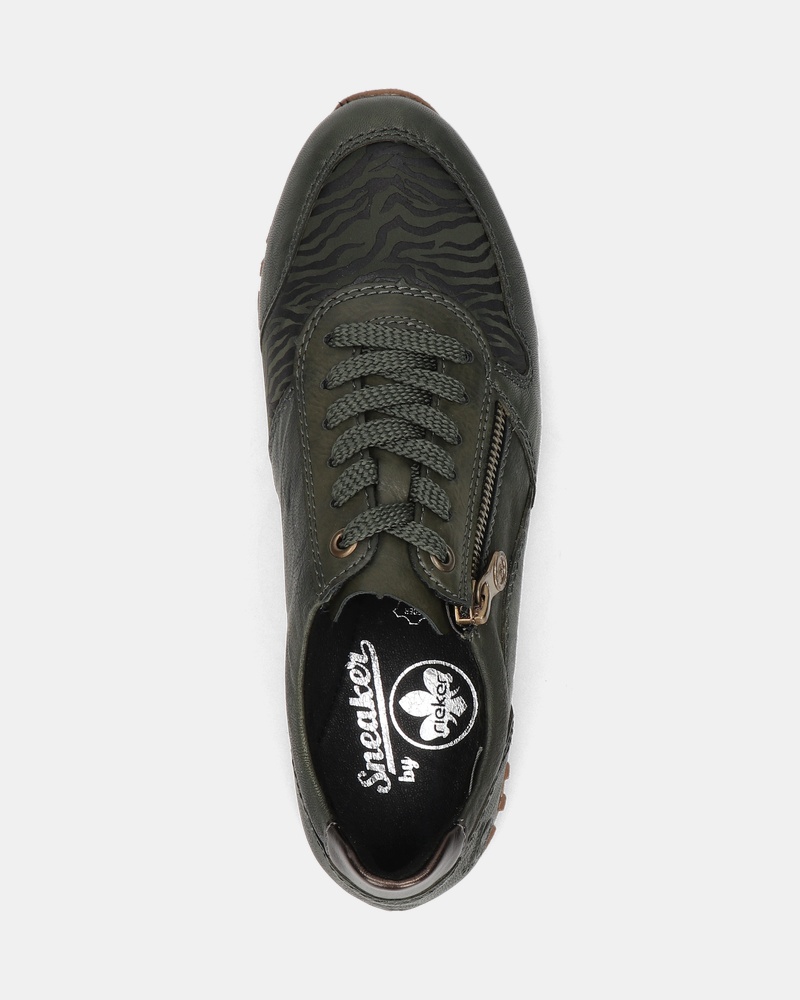 Rieker Lage sneakers  - groen