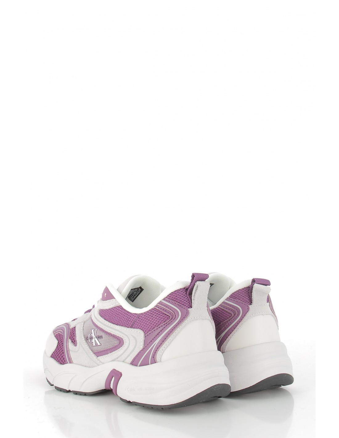 calvin klein Baskets de ville femme retro tennis su-mesh parme