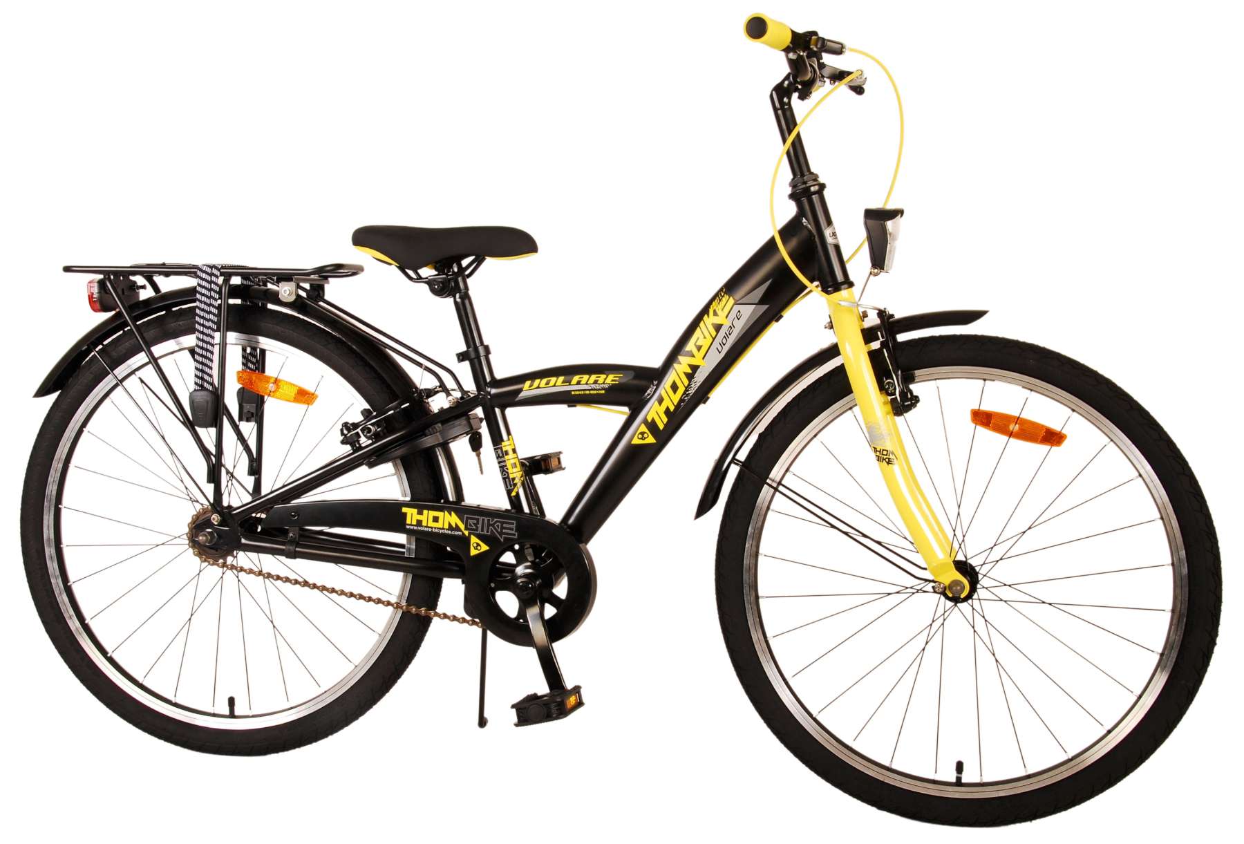 TPFSports Thombike Kinderfahrrad - Jungen - Rücktritt + Handbremse - 24 Zoll - Blau