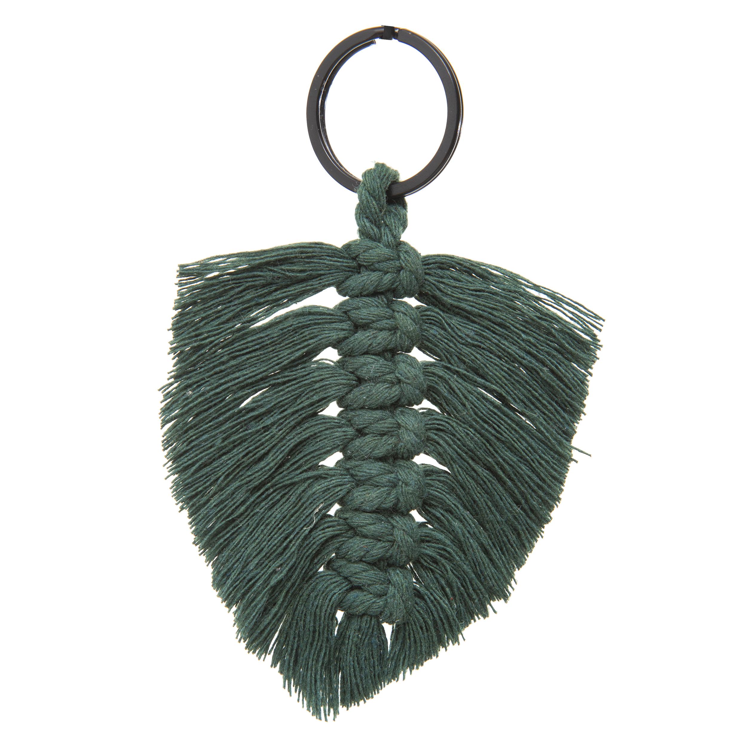 PORTE CLE MACRAME ALICANTE H.7CM