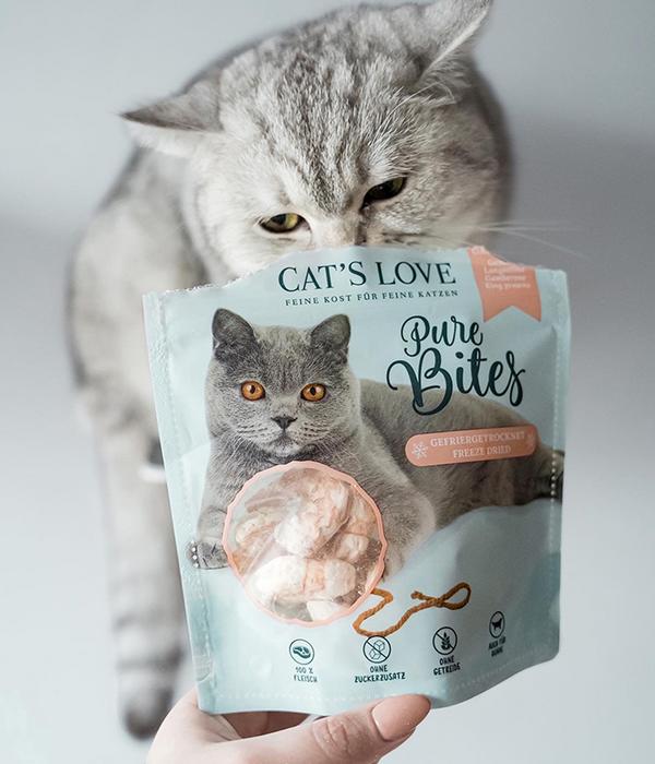 CAT'S LOVE Katzensnack Pure Bites