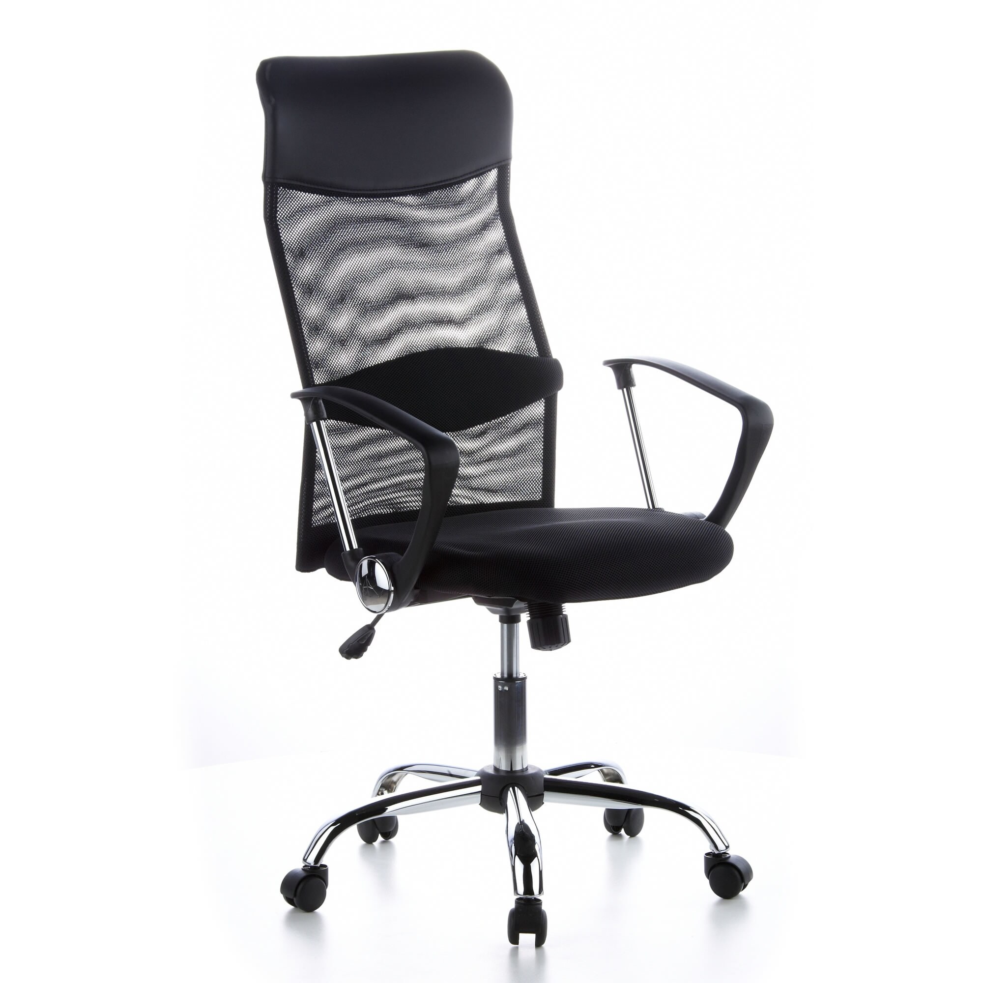 Home Office Chefsessel ARIA HIGH Stoff mit Armlehnen hjh OFFICE