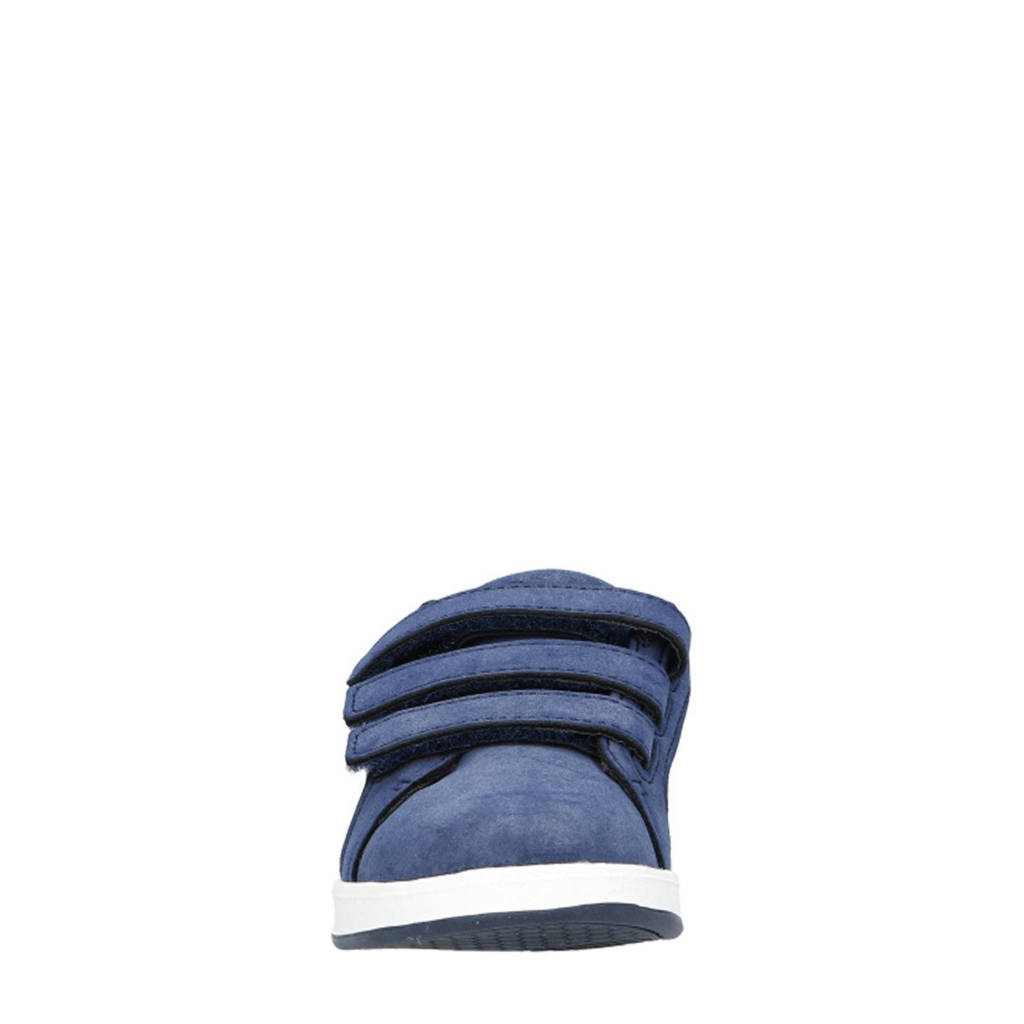 Ralph Lauren Heritage Court III Kleuter suède sneakers blauw