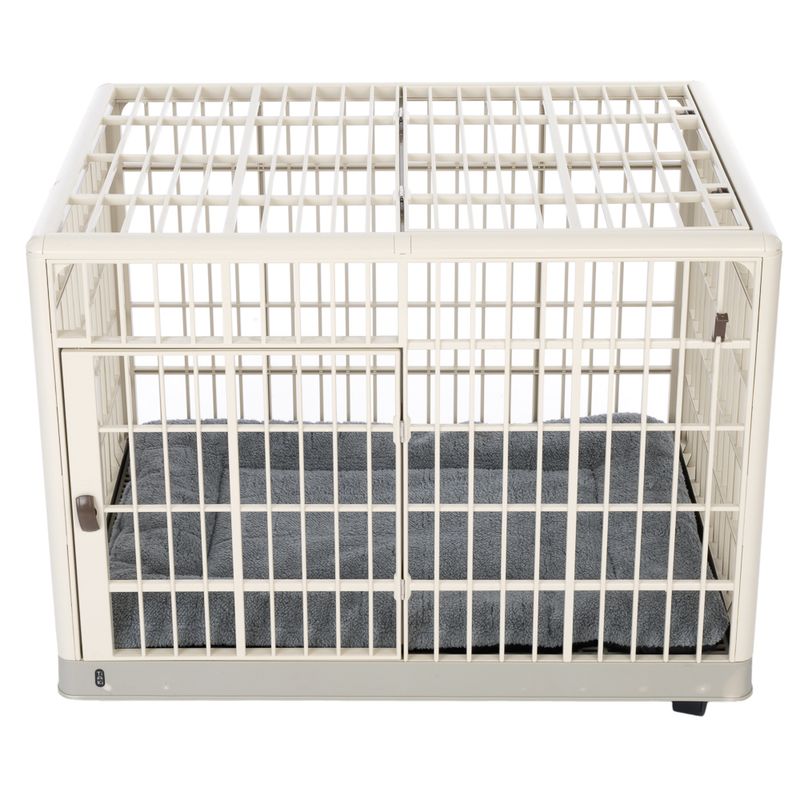 Cage d'intérieur TIAKI avec coussin pour chien