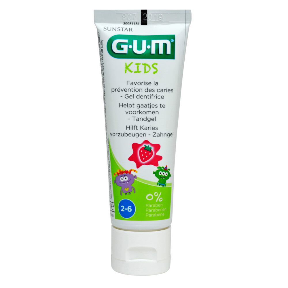 GUM Tandpasta Kids 3+50 ml