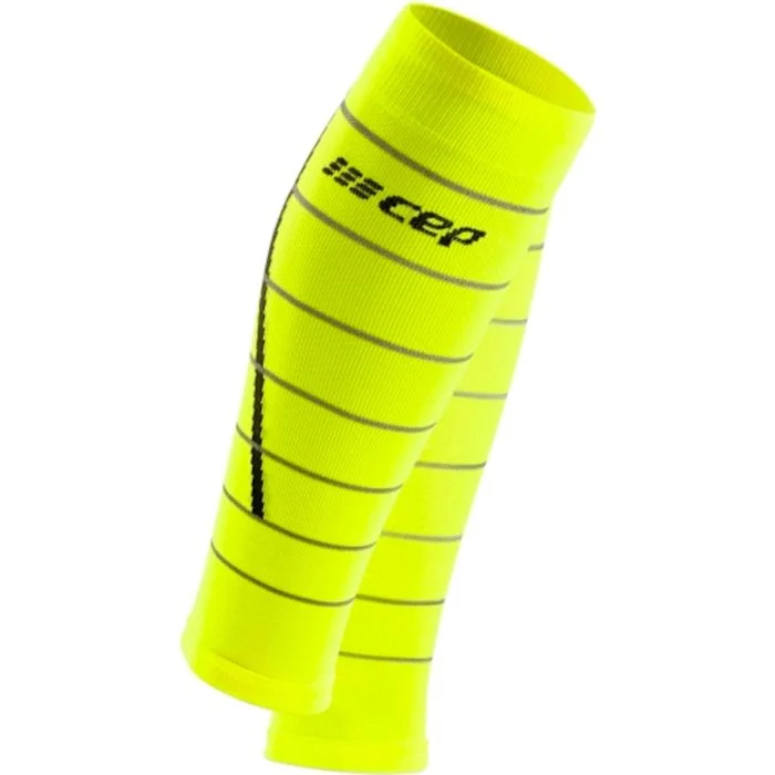 CEP Herre Læg- og armtubes Reflective Compression Calf Sleeves Gul