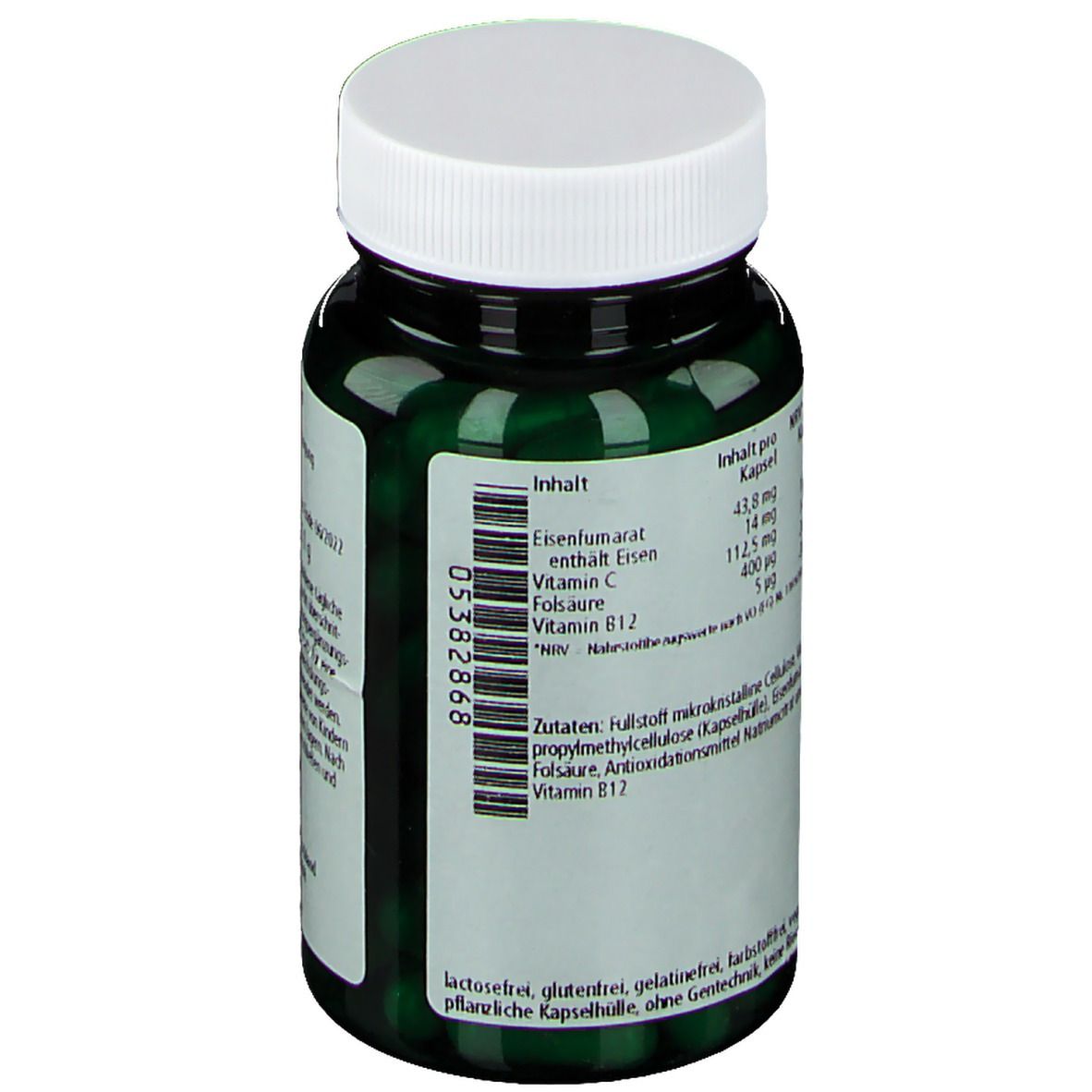 green line NUTRITHEKE Eisen