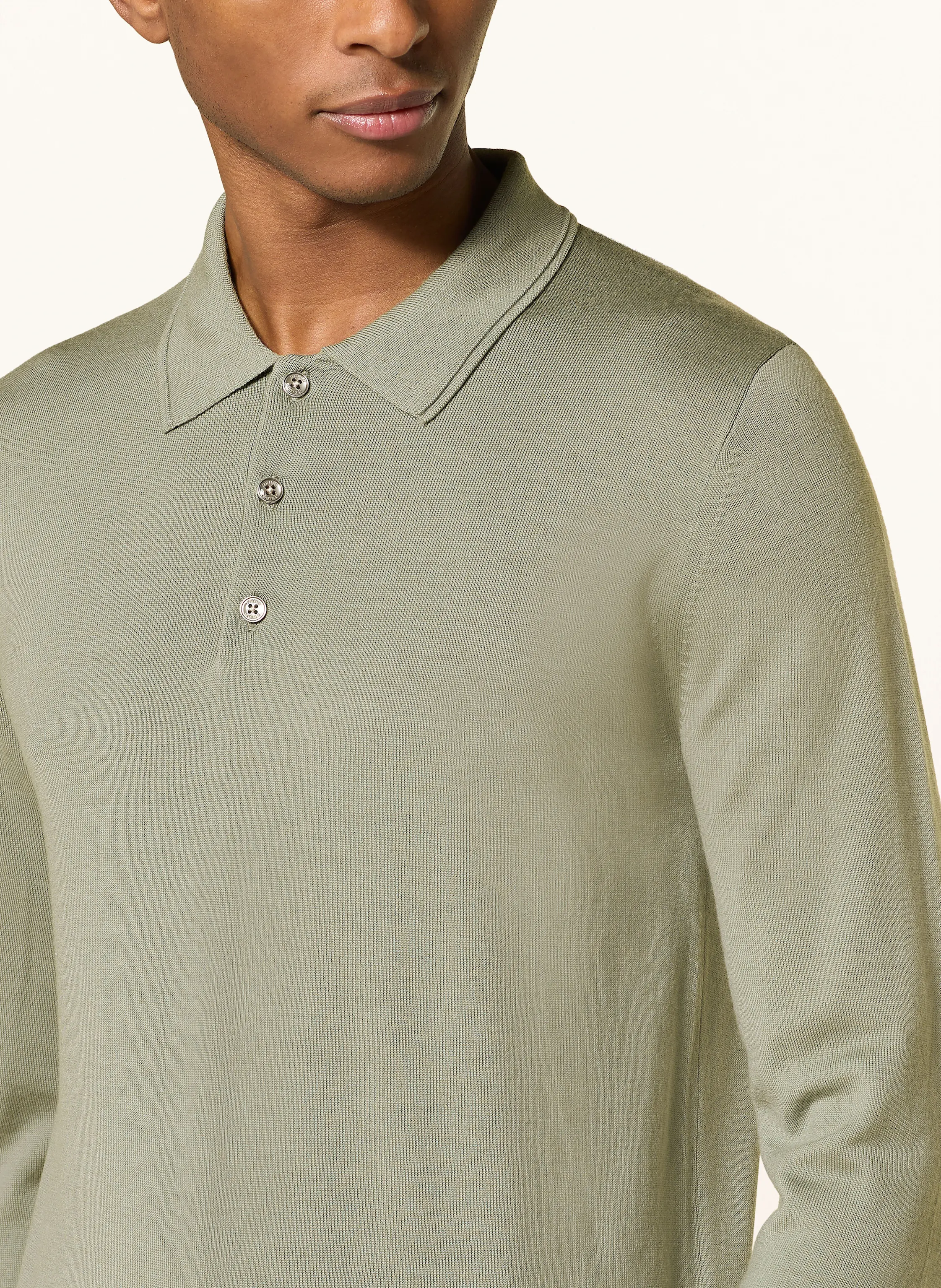 REISS Strick-Poloshirt