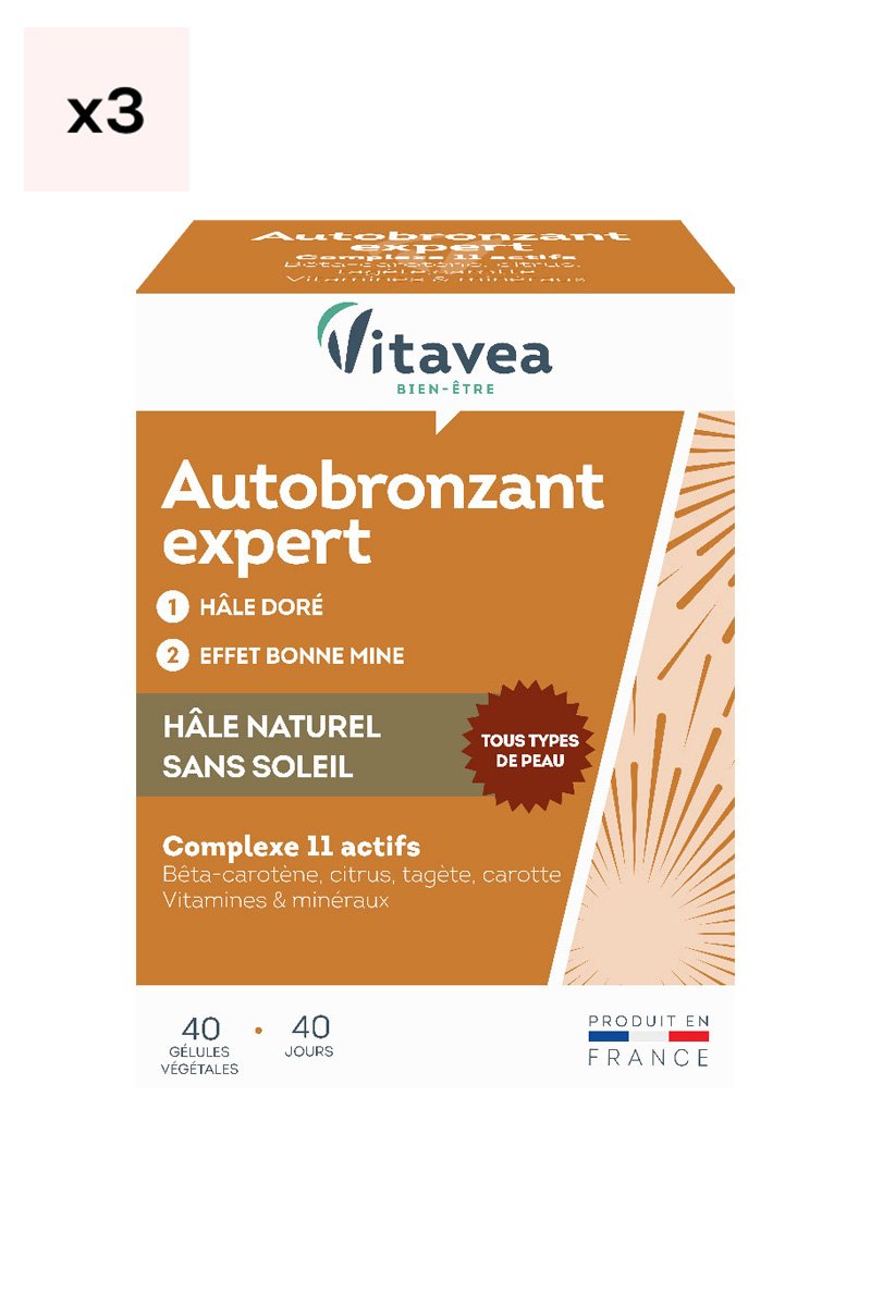 Cures autobronzante experte - Peau sublimée - 3 mois