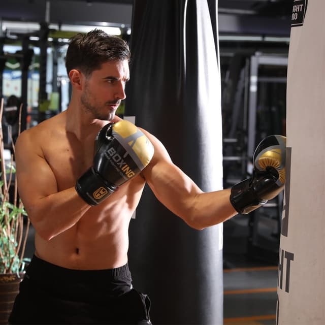 WOSWEIR 1 par 12 oz boksehandsker Kickboxing træning for voksne