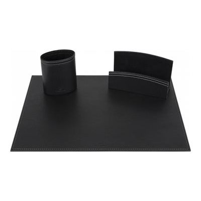 Oberthur Origine - Parurede bureau - 3 pièces - noir