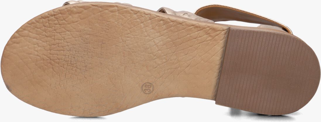 gouden notre-v platte sandalen 1gamba102