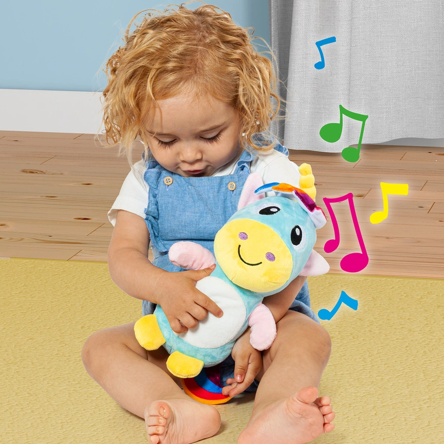 MOLTO Plüschfigur Einhorn mit Sound