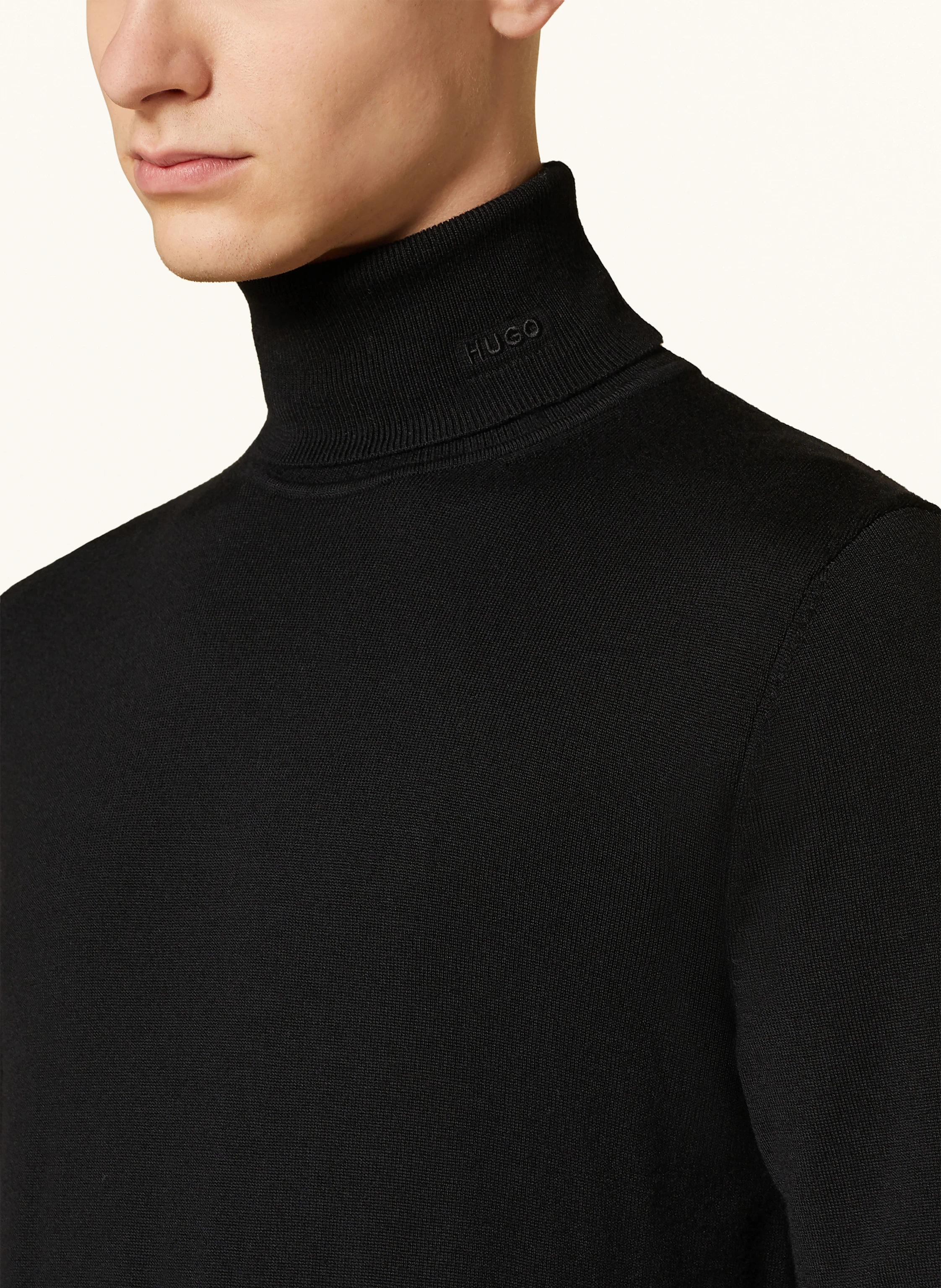 HUGO Rollkragenpullover SAN THOMAS