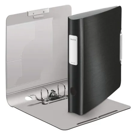 Leitz Qualitäts-Ordner 180° Active Style A4, schmal, satin schwarz