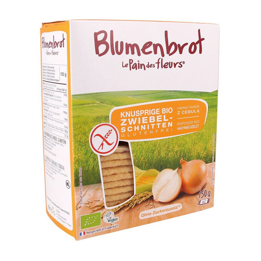 Blumenbrot Bio Zwiebel-Schnitten glutenfrei