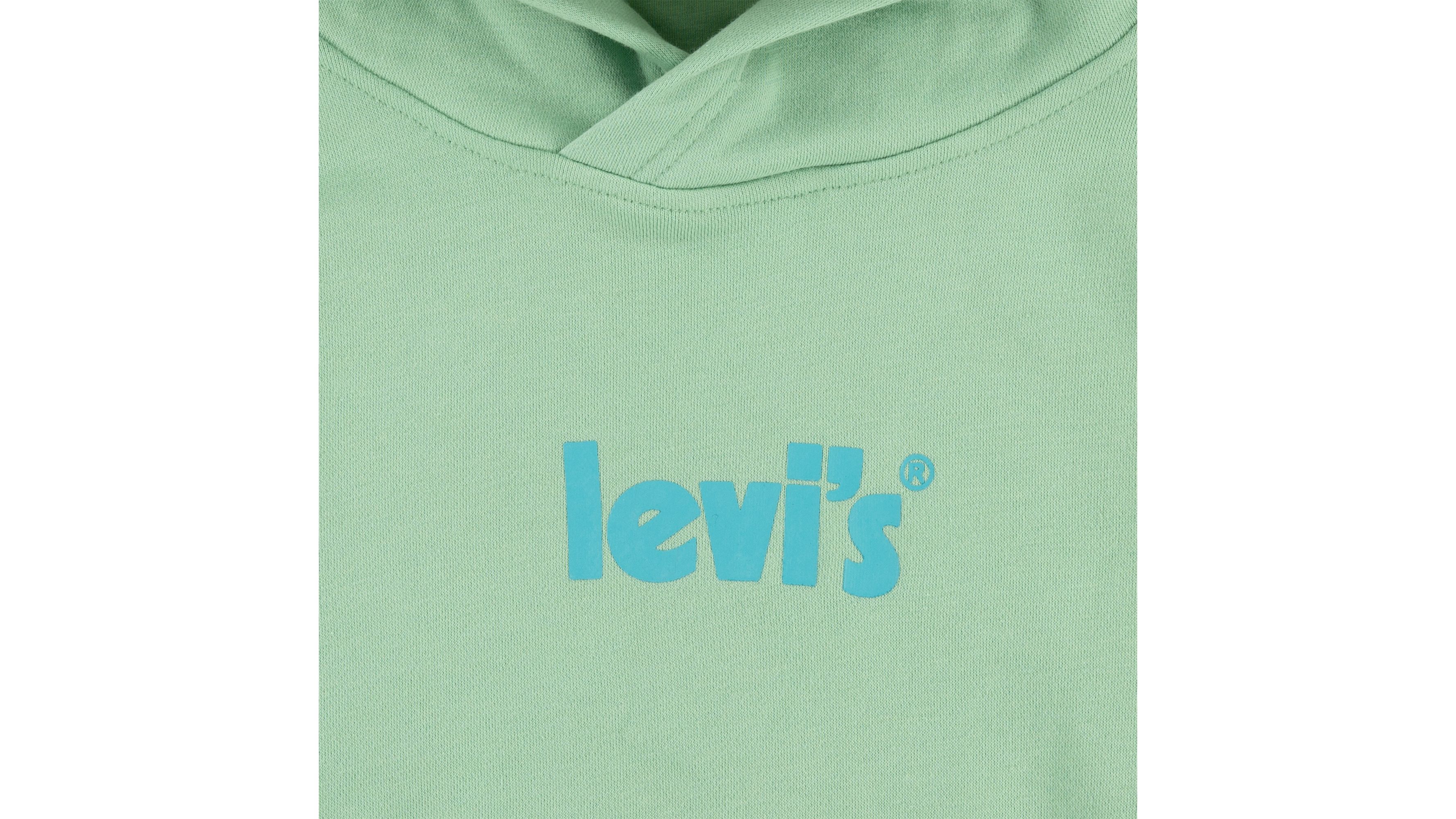 Sweat à capuche logo poster - Meadow - Vert