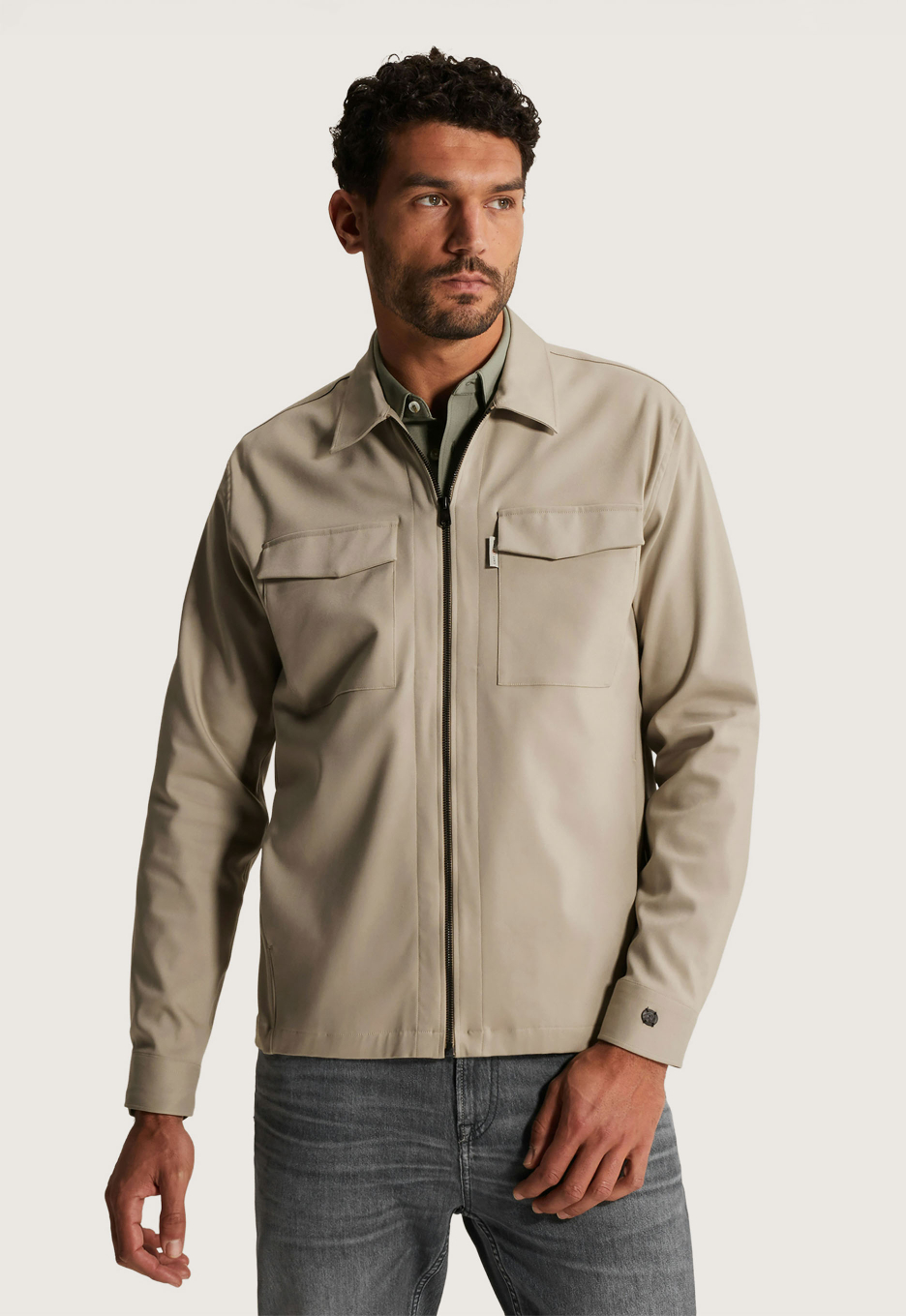 Cast Iron Tech Stretch Overshirt