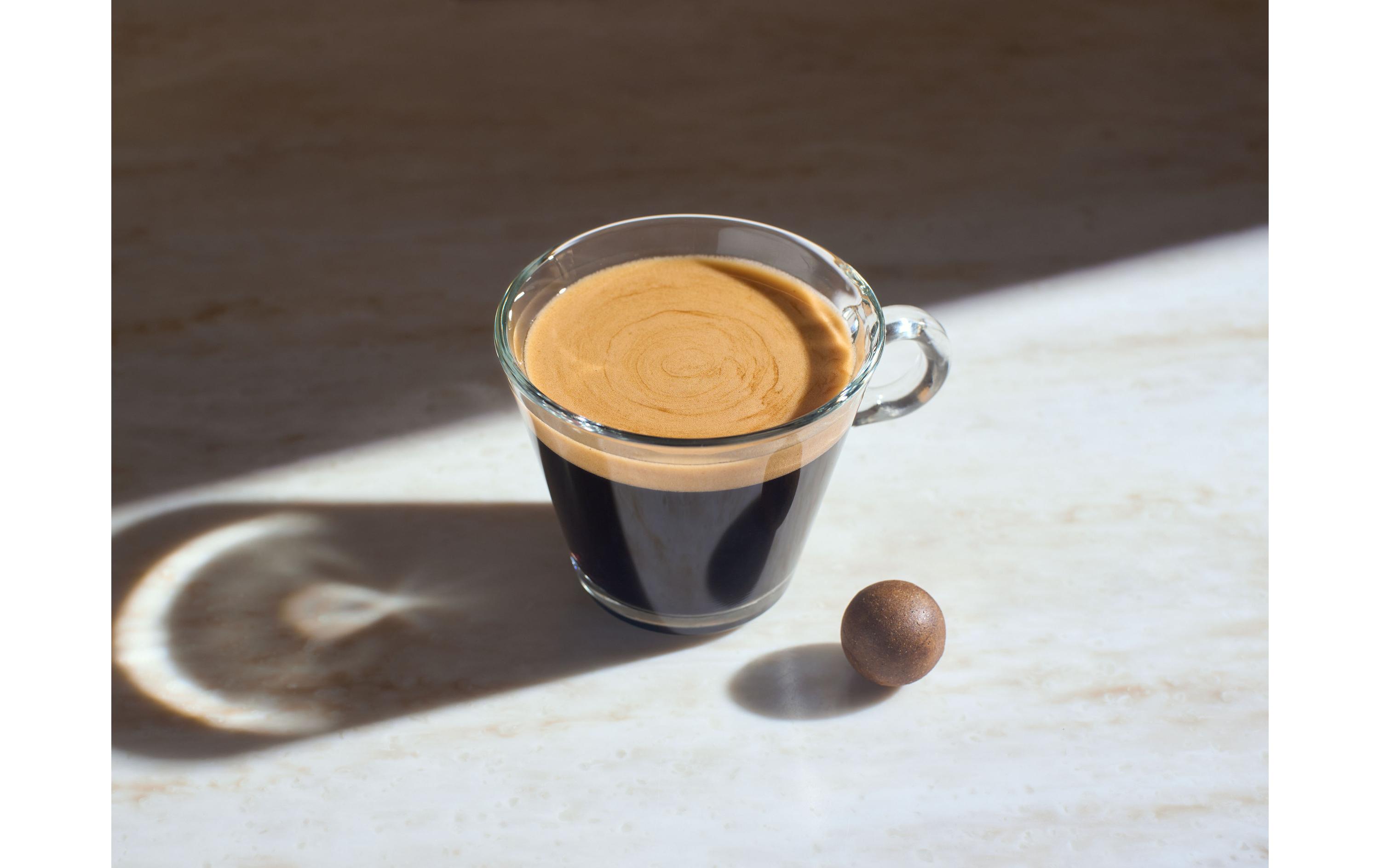 Coffee Balls Lungo Forte 9 StückGartenkompostierbare Coffee Balls für CoffeeB Globe Maschinen