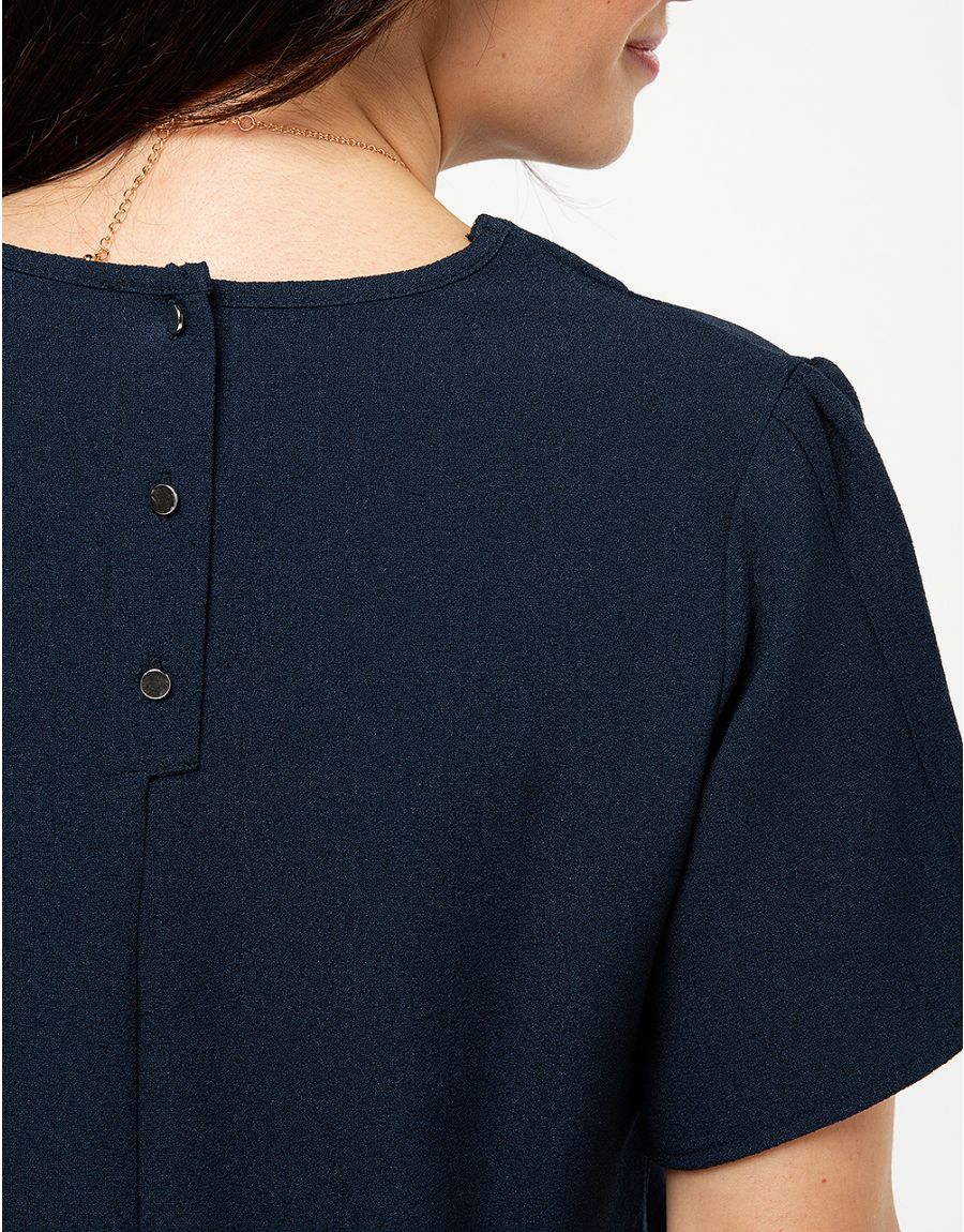 Robe marine droite