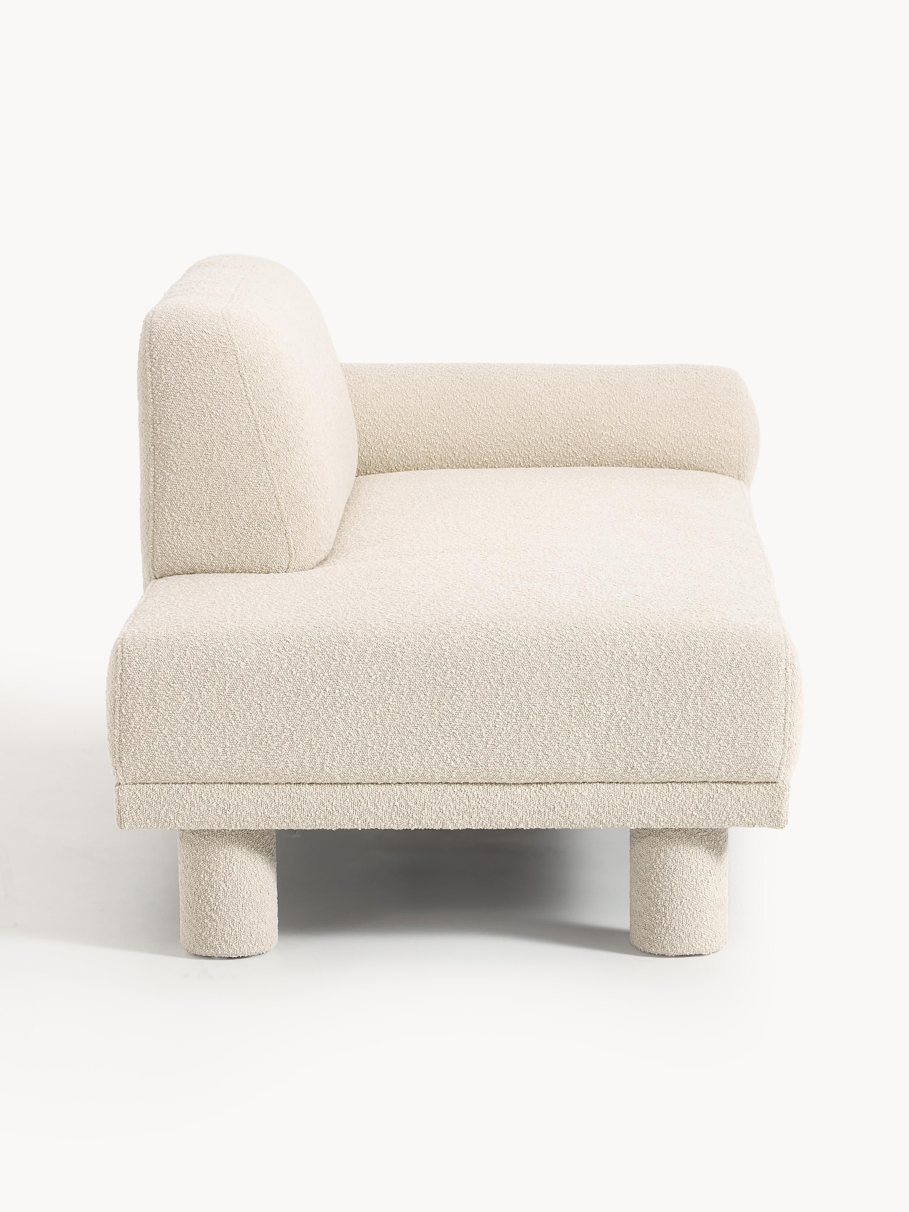 Bouclé chaise longue Lilo