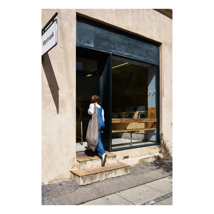 The Organic Company Panier de rangement en coton bio | Marron
