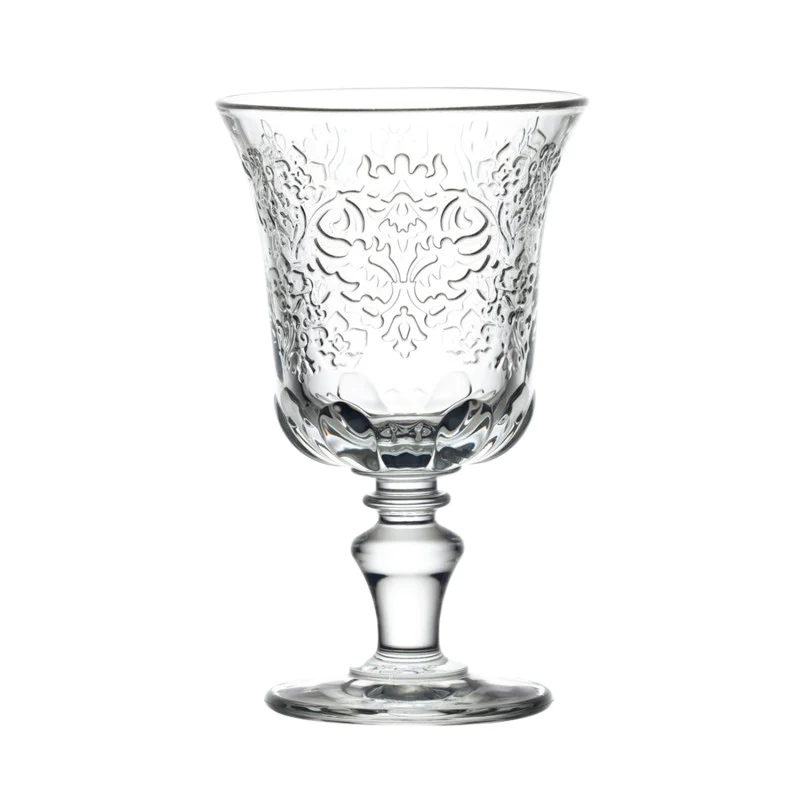 Lot de 6 verres à vin, AMBOISE La Rochère
