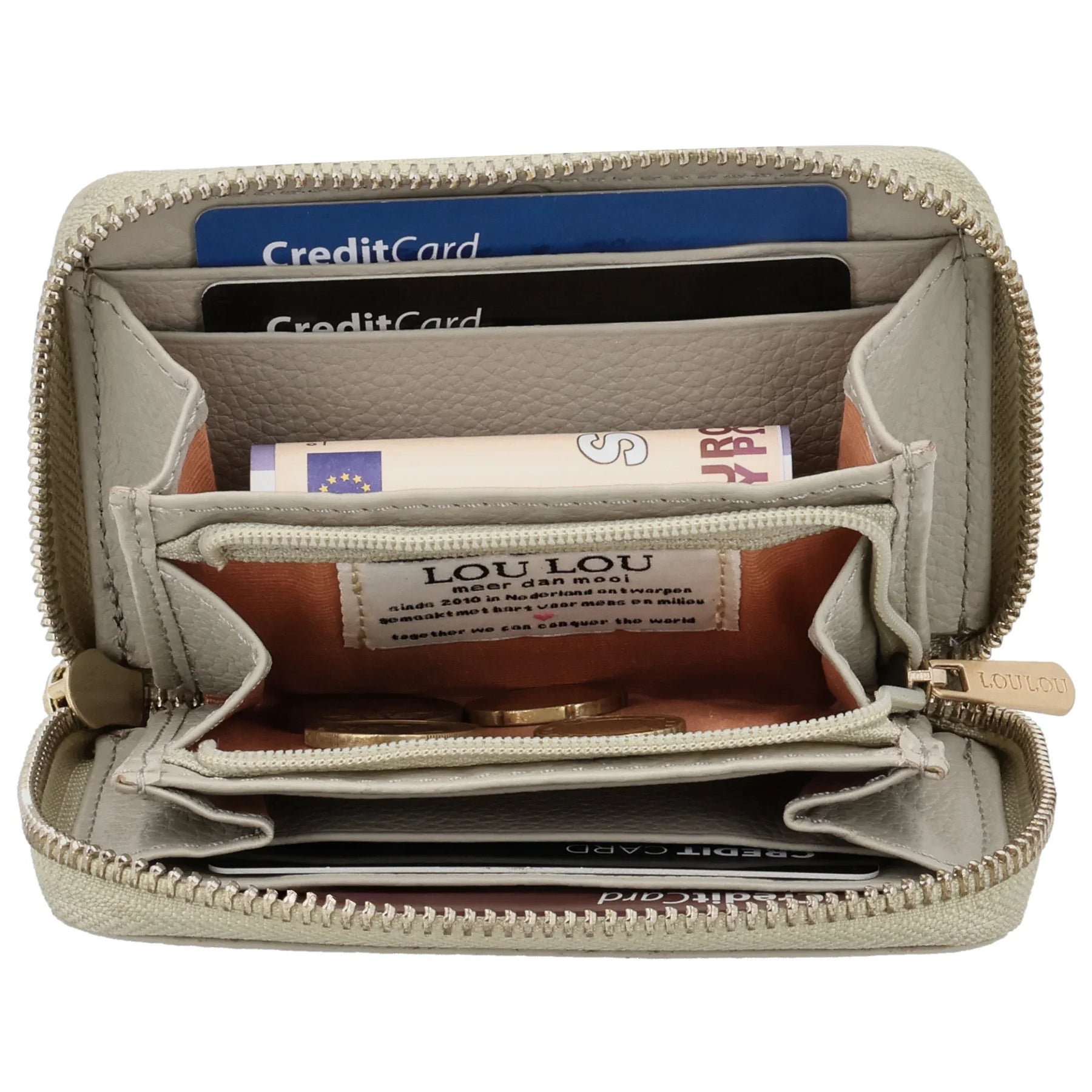 LouLou | Petite Emilie | Leren dames portemonee