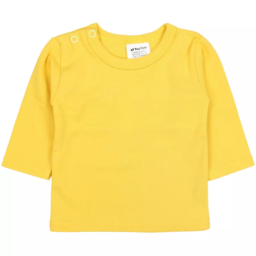 TupTam Baby Jungen Langarmshirt 5er Set gelb