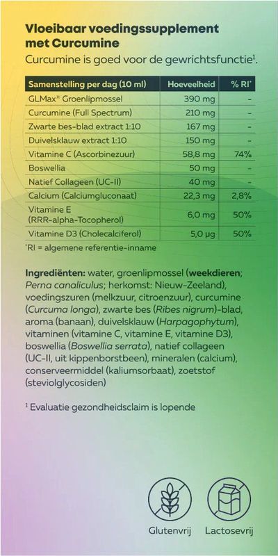 Synofit Groenlipmossel Vloeibaar Duo 2x200 ml