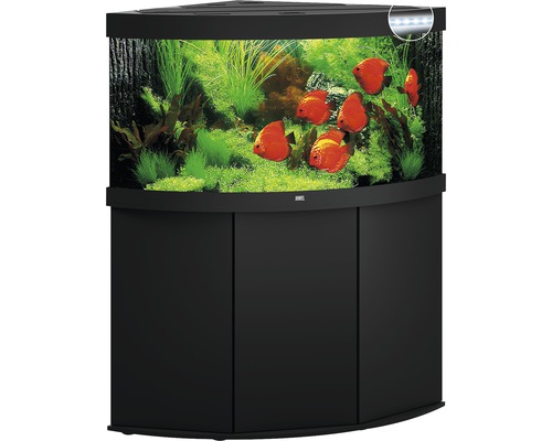 JUWEL Trigon 350 SBX aquariumcombinatie met LED-verlichting, filter, verwarming en zwarte kast