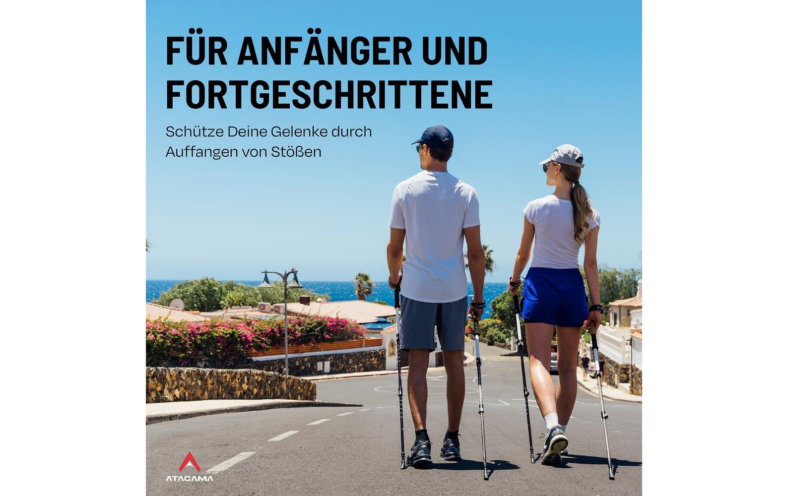 Nordic Walking Gummipuffer Wanderstockaufsatz 10er-SetWalkingstock-Gummifüsse im 10er-Set
