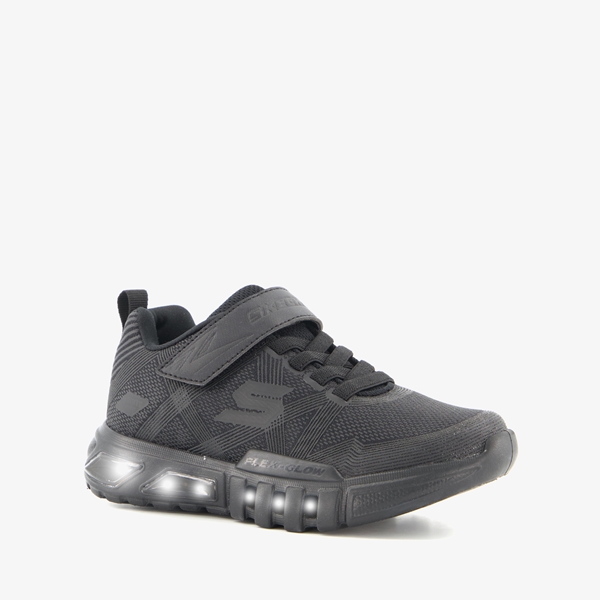 Skechers Flex-Glow kinder sneakers zwart