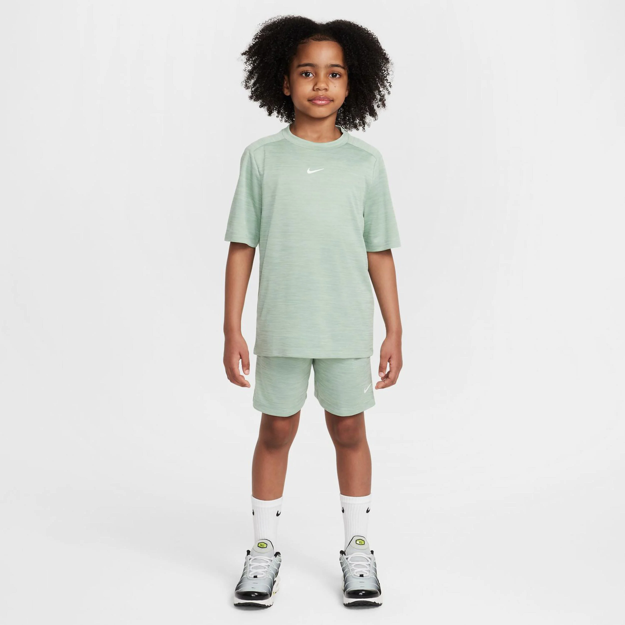 Nike Dri-FIT Multi Heather T-shirt Enfants - Vert
