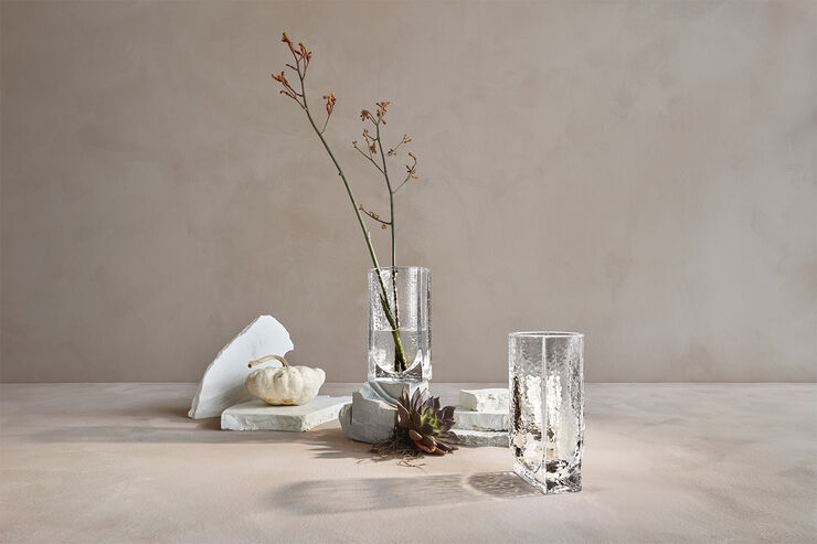 Holmegaard Forma Vase klar H20 Transparent