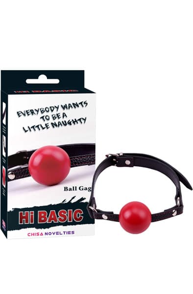 Chisa Novelties Red Ball Gag Gagball