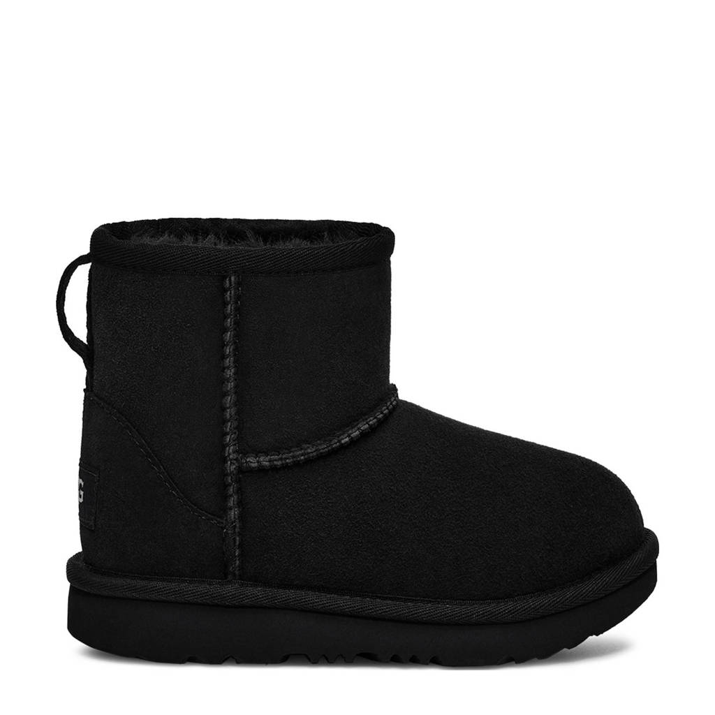 UGG T Classic Mini IIsuède enkelboots zwart