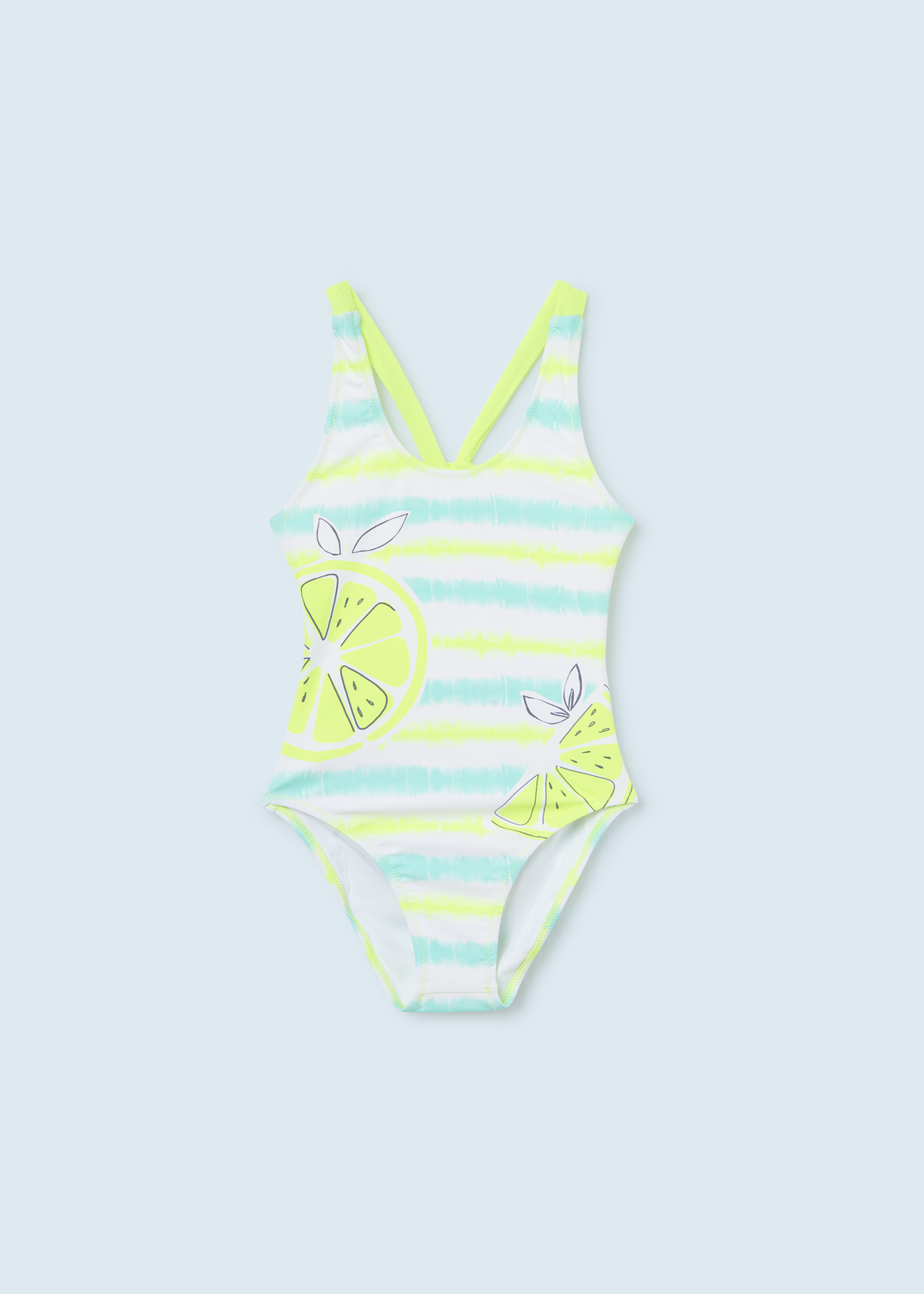 Maiô estampado para meninas