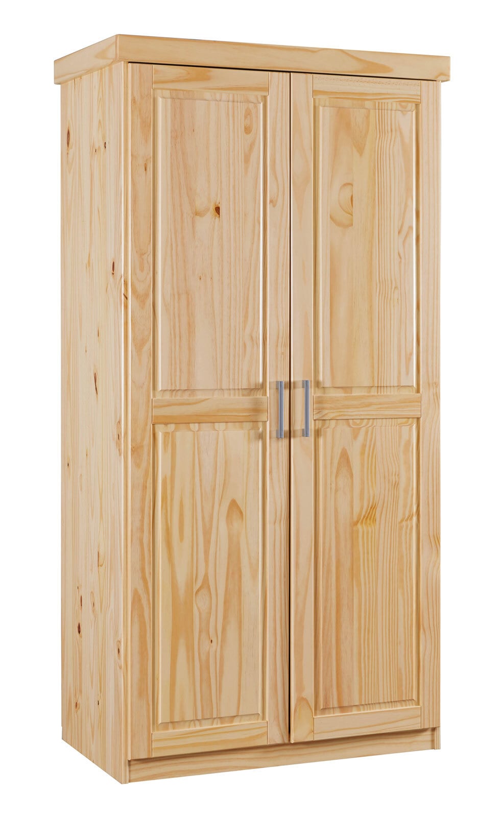 Drehtürenschrank Vincent 95 x 190 cm braun