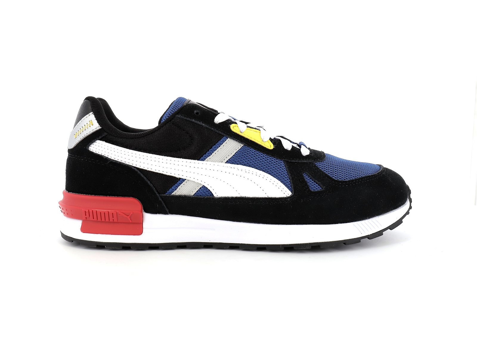 Puma-380736 Matières combinées Bleu blanc noir