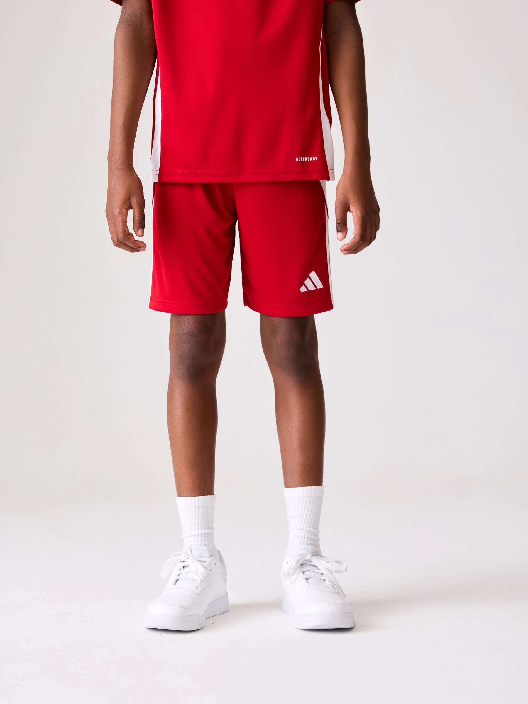Rood - adidas Tiro 24 shorts voor kinderen