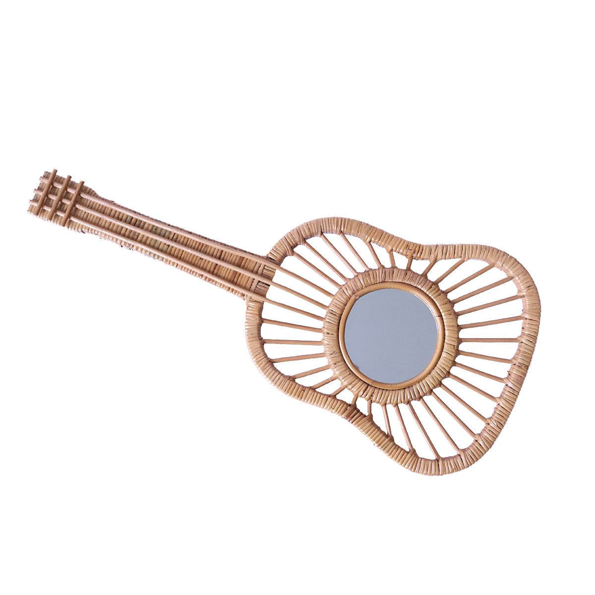 Miroir guitare rotin Petit toi