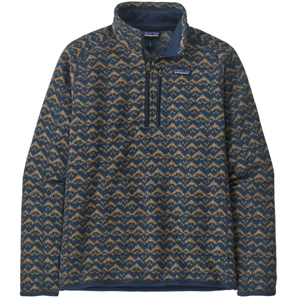 Sweat polaire PATAGONIA M'S BETTER SWEATER 1/4 ZIP MOUNTAIN PEAK/NEW NAVY