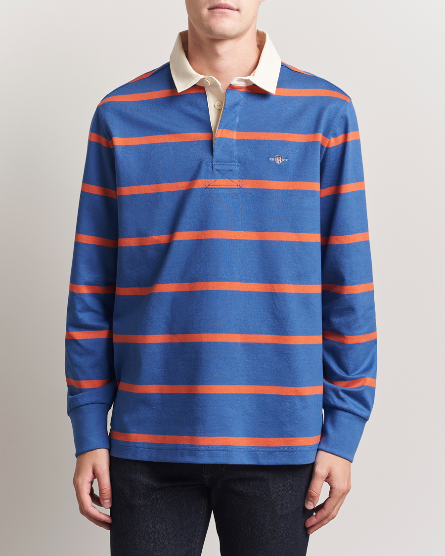 GANT Thin Stripe Heavy Rugger Rich Blue